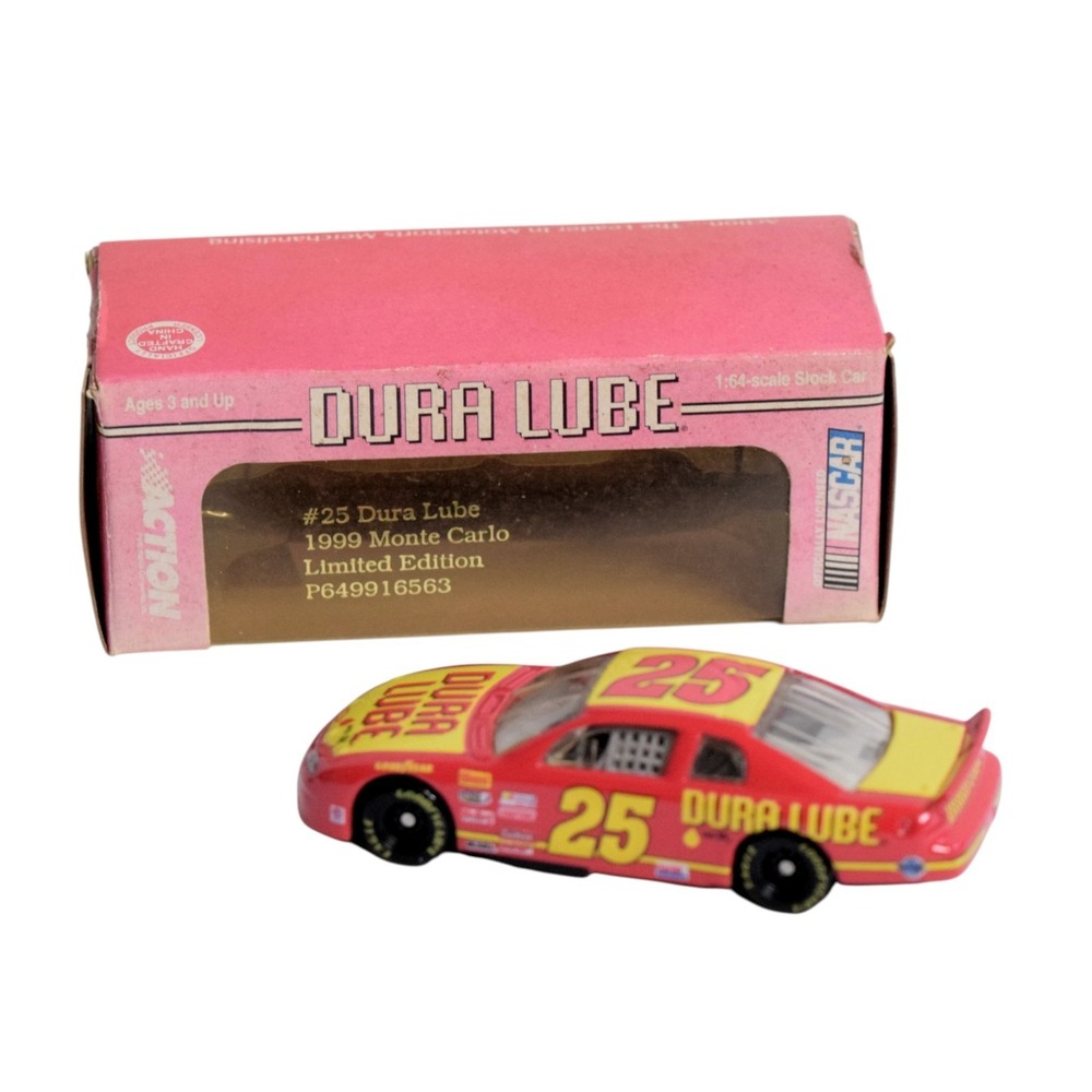 Action 1:64 Diecast 25 Dura Lube 1999 Monte Carlo NASCAR Limited Edition Promo